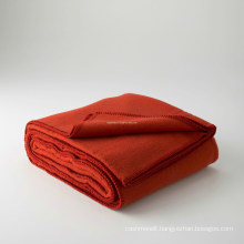 Double Fleece Overlocked Edge Blanket (B11223)